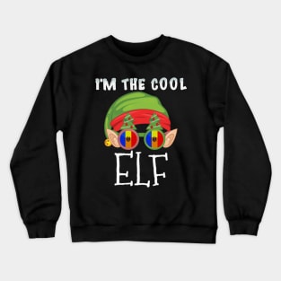 Christmas  I'm The Cool Moldovan Elf - Gift for Moldovan From Moldova Crewneck Sweatshirt
